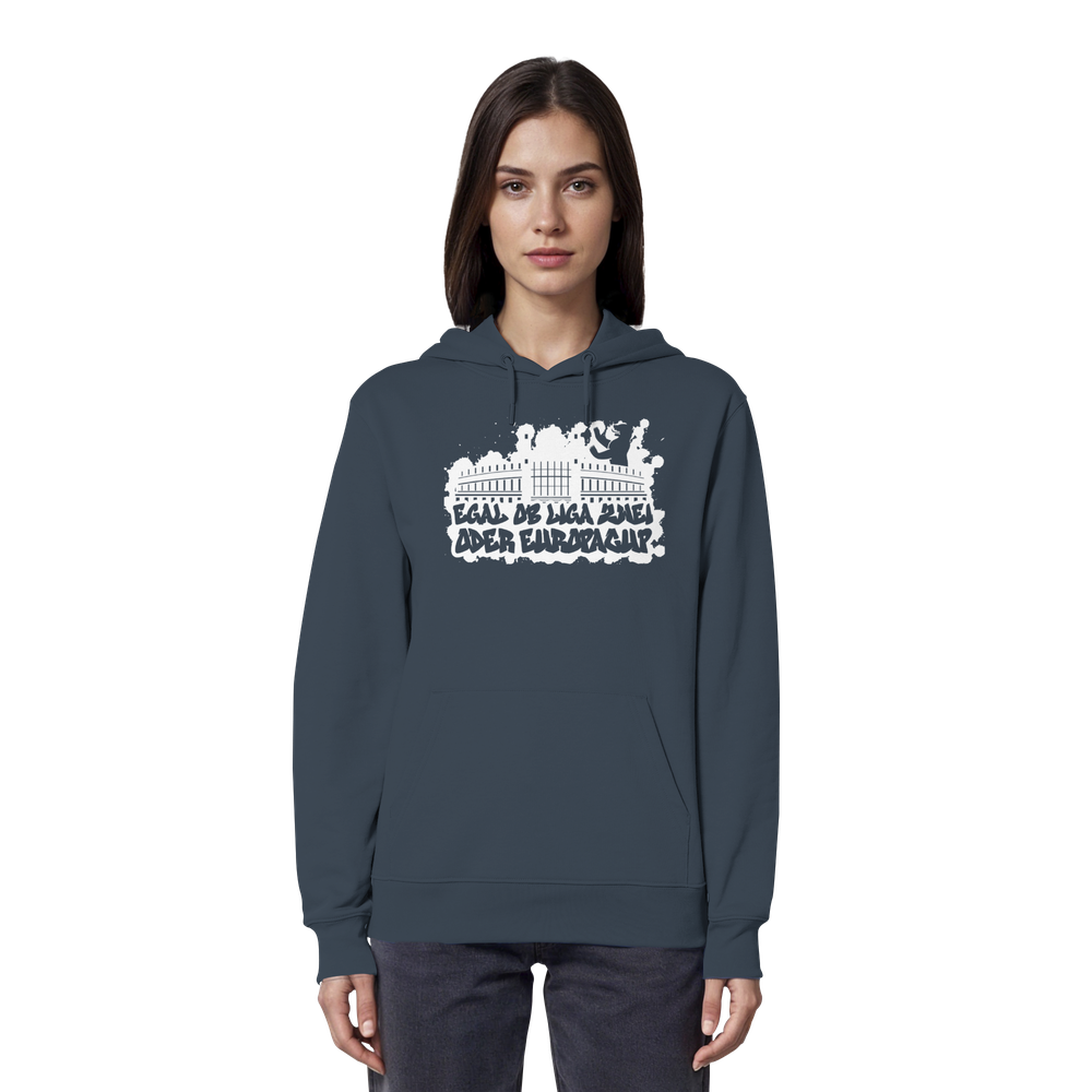 Egal ob Liga Zwei - Organic Hoodie – Bild 21