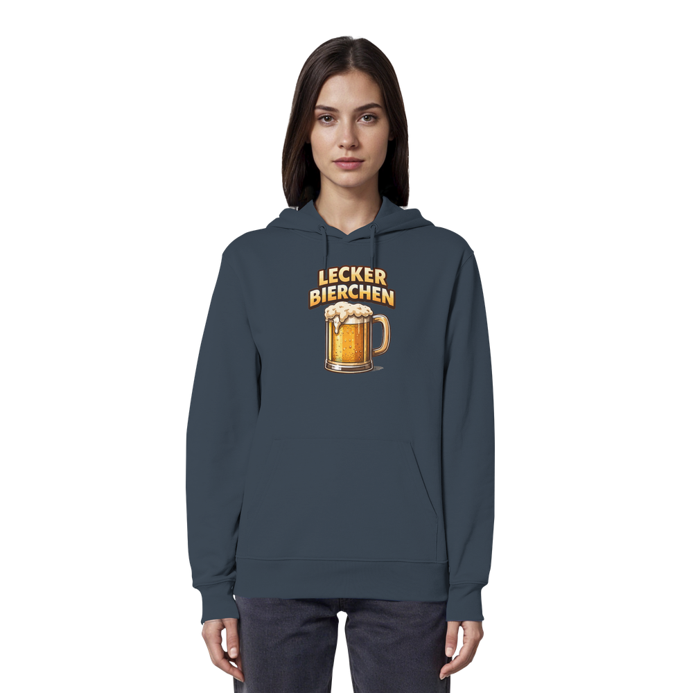 Lecker Bierchen - Organic Hoodie – Bild 24