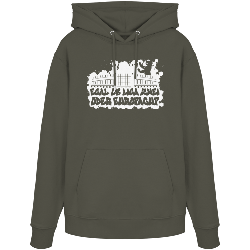 Egal ob Liga Zwei - Organic Hoodie – Bild 26