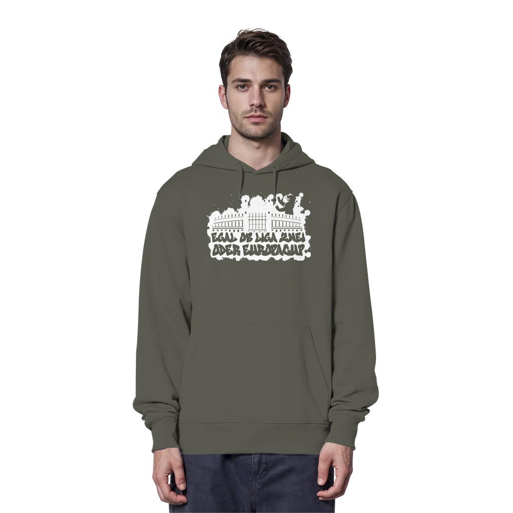 Egal ob Liga Zwei - Organic Hoodie – Bild 28