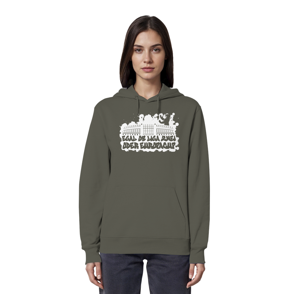 Egal ob Liga Zwei - Organic Hoodie – Bild 25