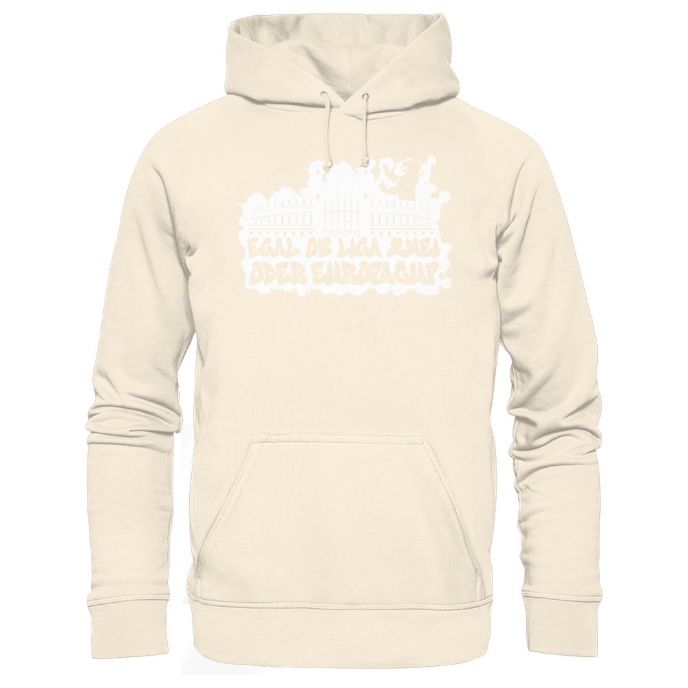 Egal ob Liga Zwei - Organic Hoodie – Bild 29
