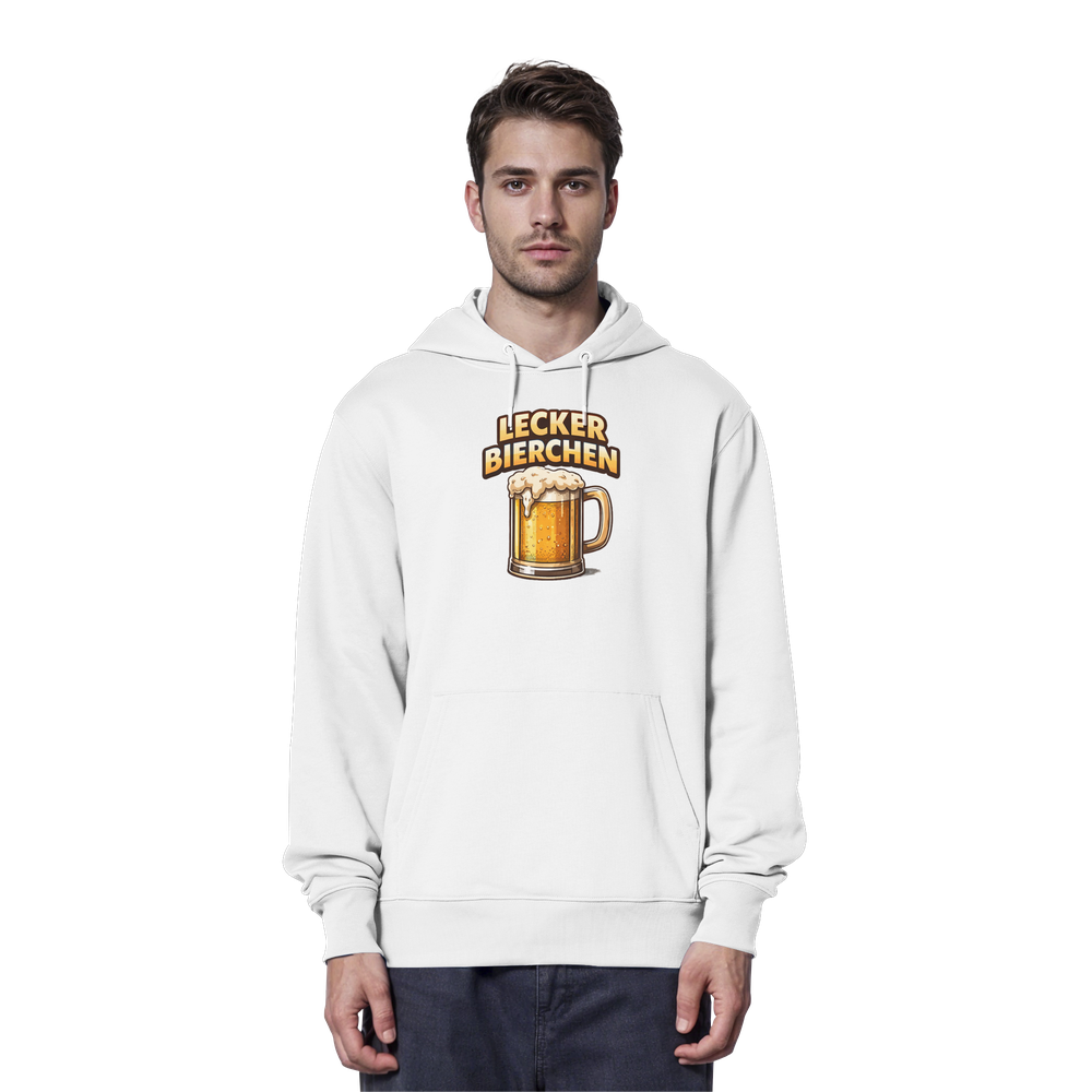 Lecker Bierchen - Organic Hoodie – Bild 35