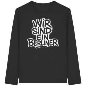 Wir sind ein Berliner - Organic Longsleeve T-Shirt