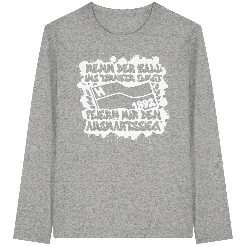 Auswärtssieg - Organic Longsleeve T-Shirt – Bild 4