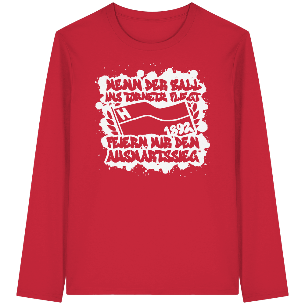 Auswärtssieg - Organic Longsleeve T-Shirt – Bild 6