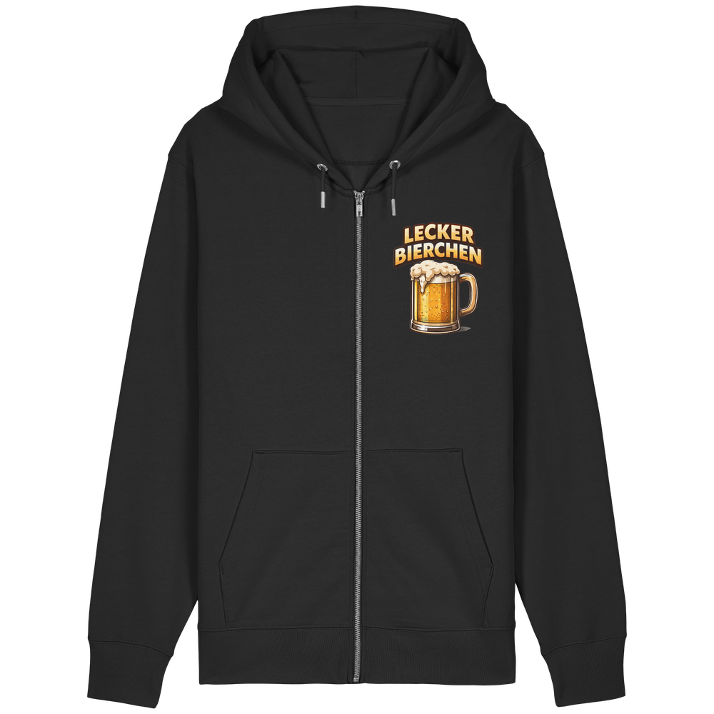 Lecker Bierchen - Organic Relaxed Zipper – Bild 2