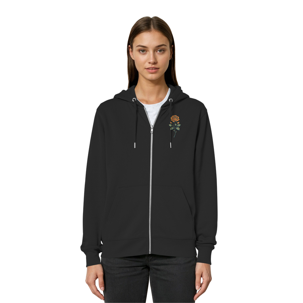 Shirtlin Rose - Organic Relaxed Zipper – Bild 3