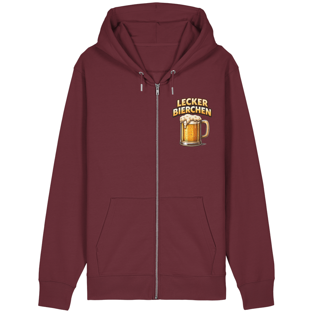 Lecker Bierchen - Organic Relaxed Zipper – Bild 6