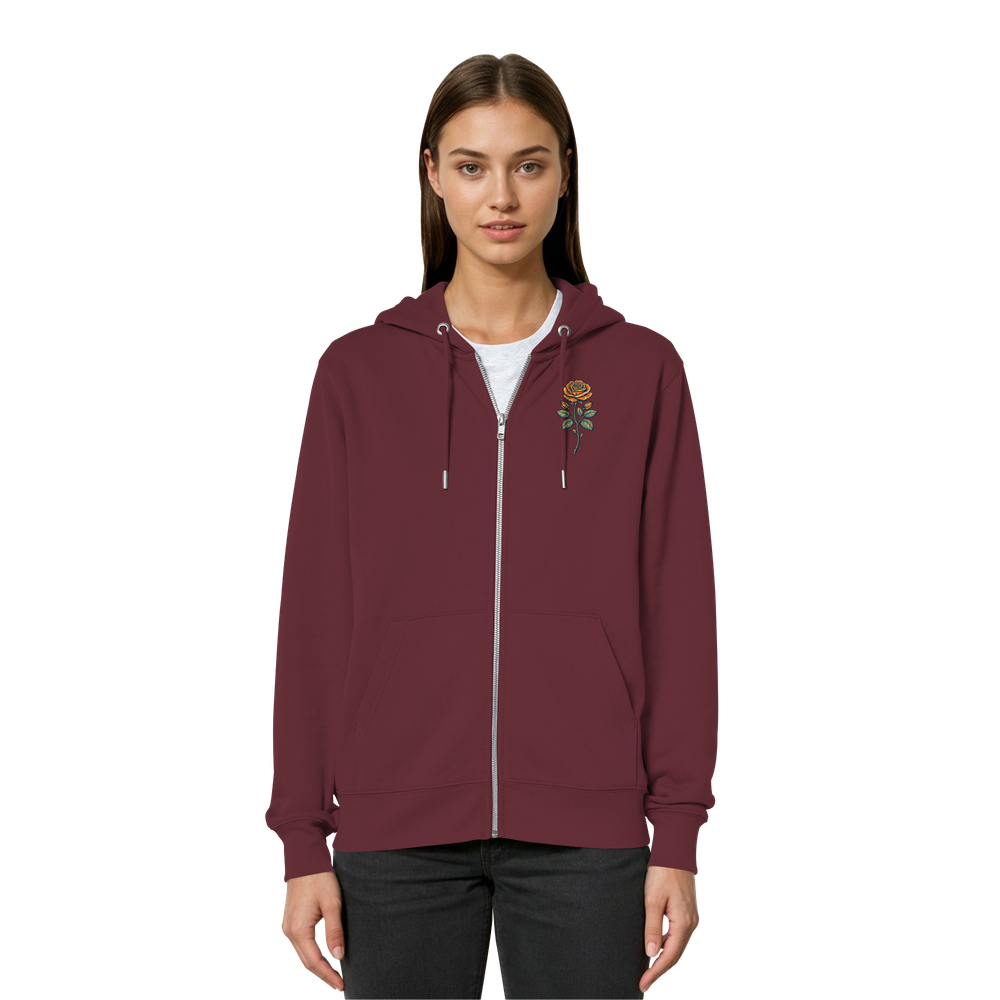 Shirtlin Rose - Organic Relaxed Zipper – Bild 4