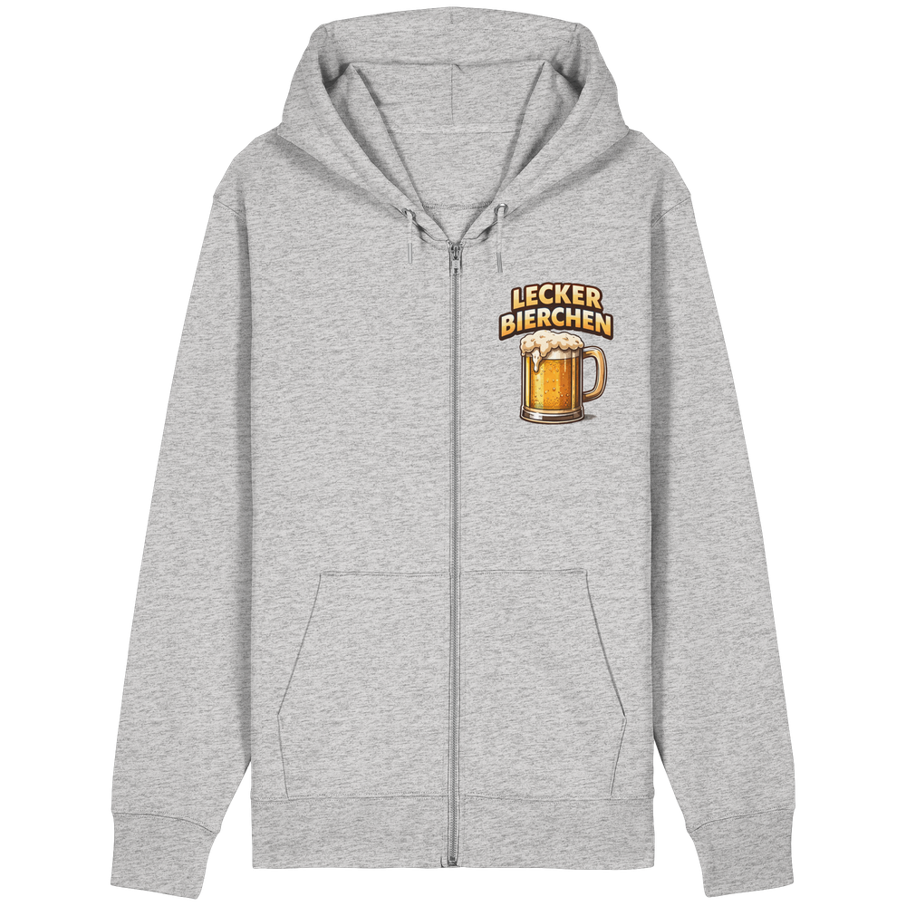 Lecker Bierchen - Organic Relaxed Zipper – Bild 7
