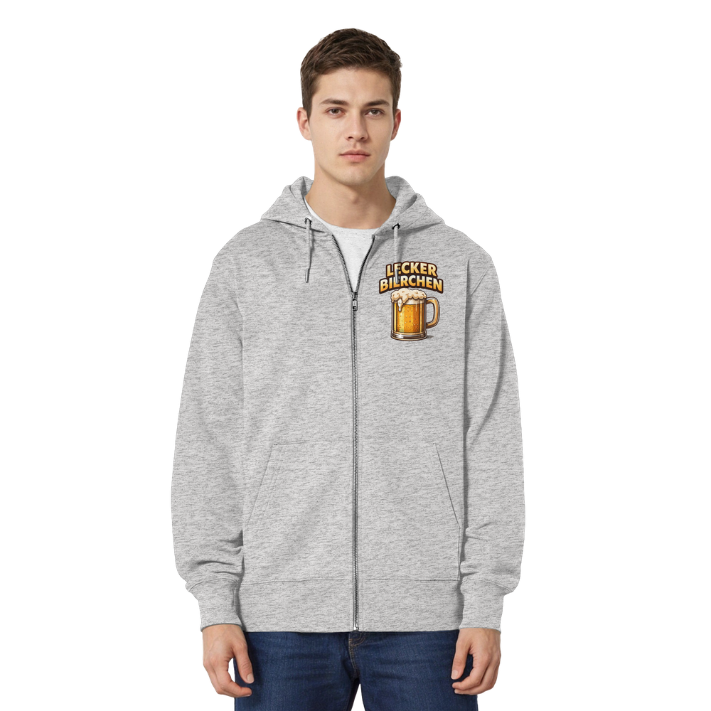 Lecker Bierchen - Organic Relaxed Zipper – Bild 8