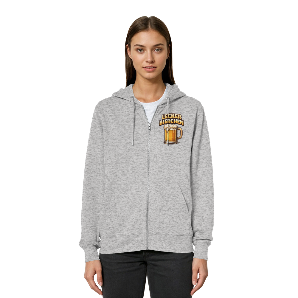 Lecker Bierchen - Organic Relaxed Zipper – Bild 9