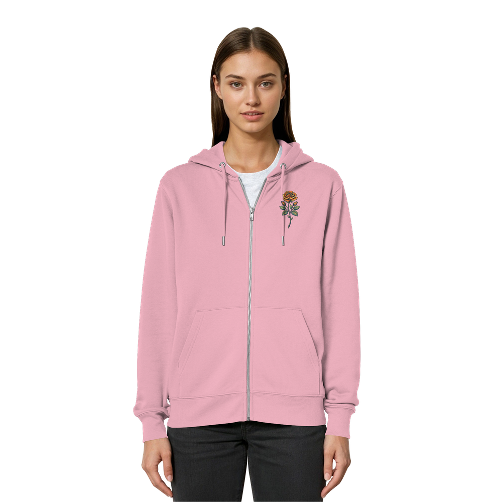 Shirtlin Rose - Organic Relaxed Zipper – Bild 12