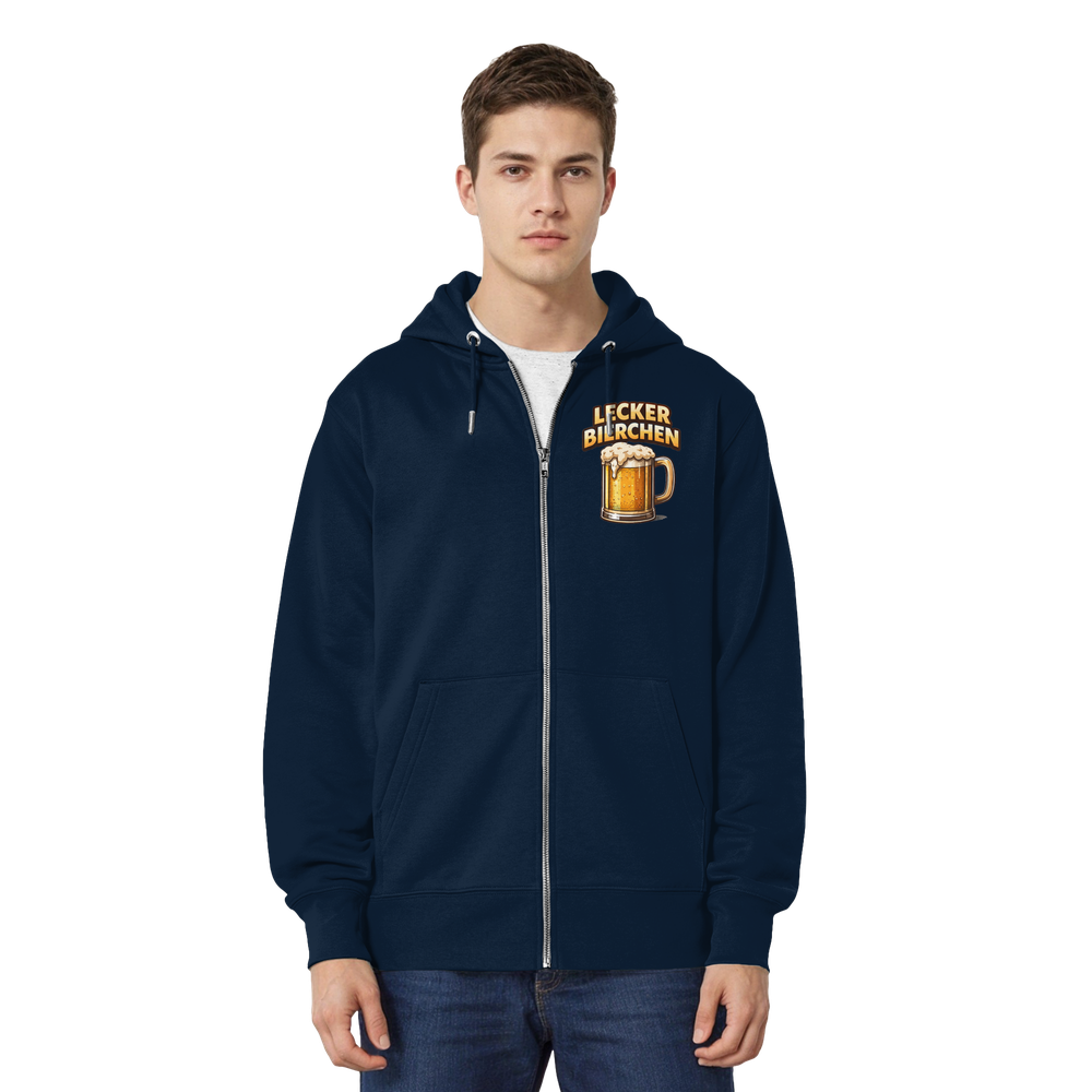 Lecker Bierchen - Organic Relaxed Zipper – Bild 14