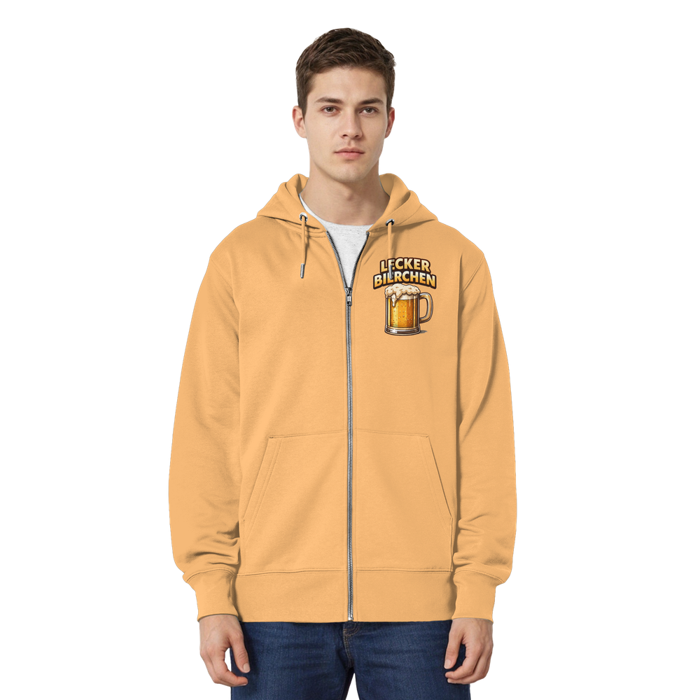 Lecker Bierchen - Organic Relaxed Zipper – Bild 20