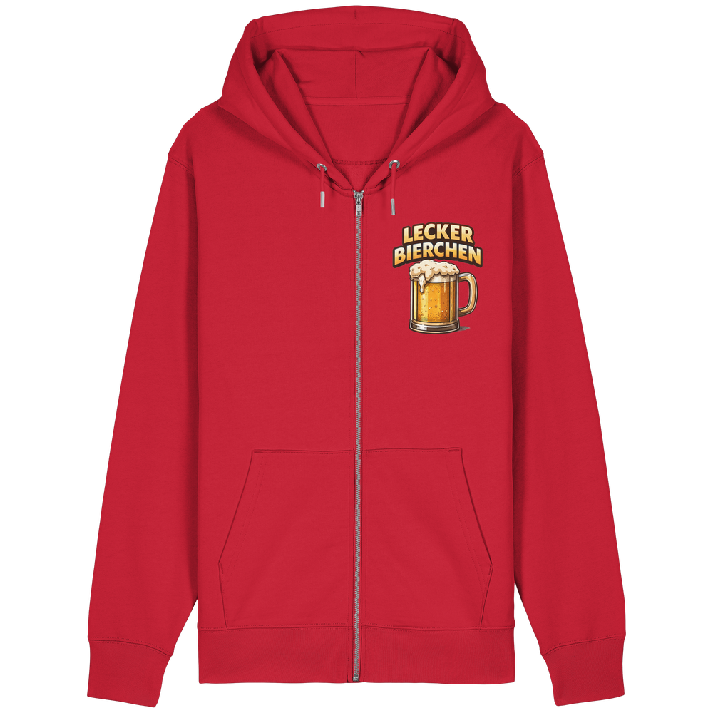 Lecker Bierchen - Organic Relaxed Zipper – Bild 23
