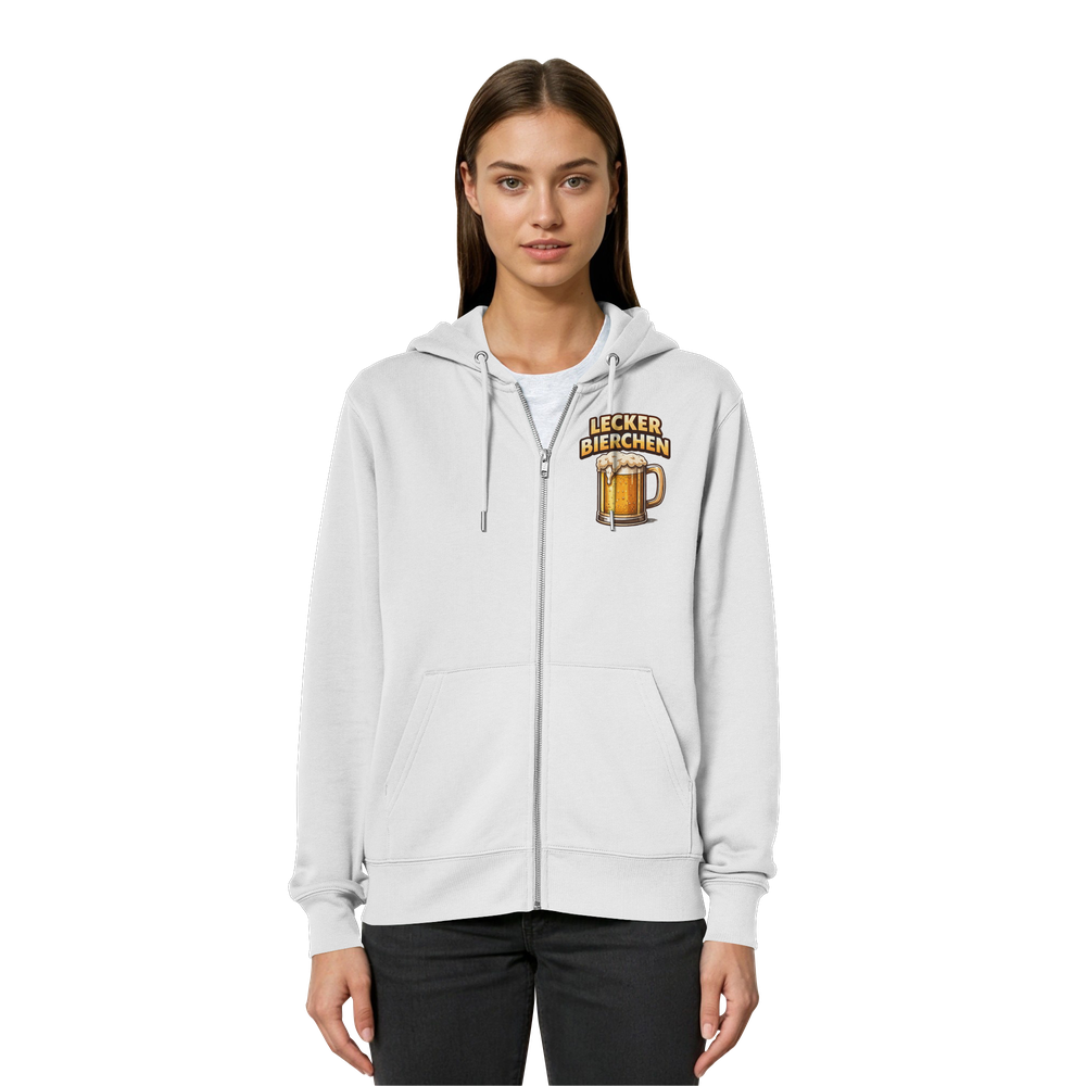 Lecker Bierchen - Organic Relaxed Zipper – Bild 26