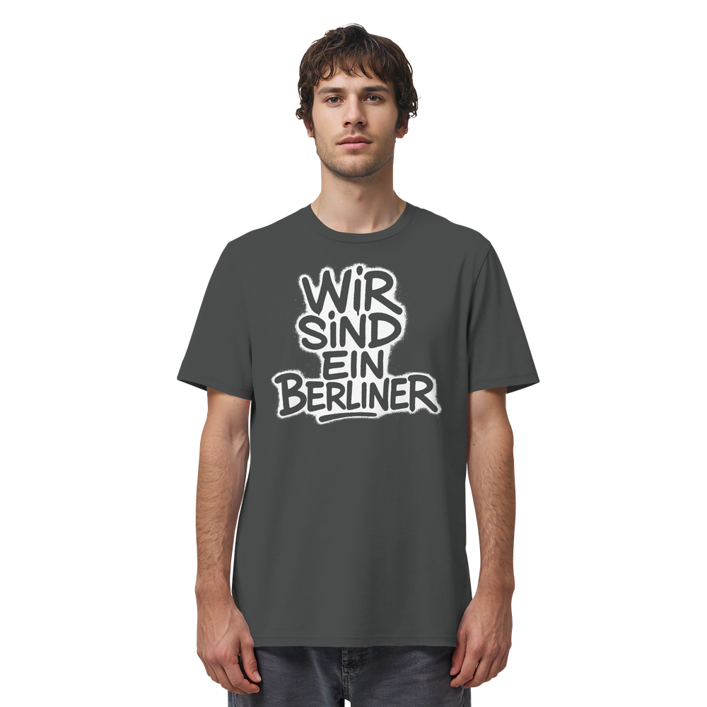 Wir sind ein Berliner - Organic Shirt – Bild 2