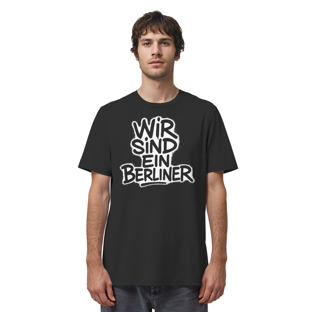 Wir sind ein Berliner - Organic Shirt – Bild 8