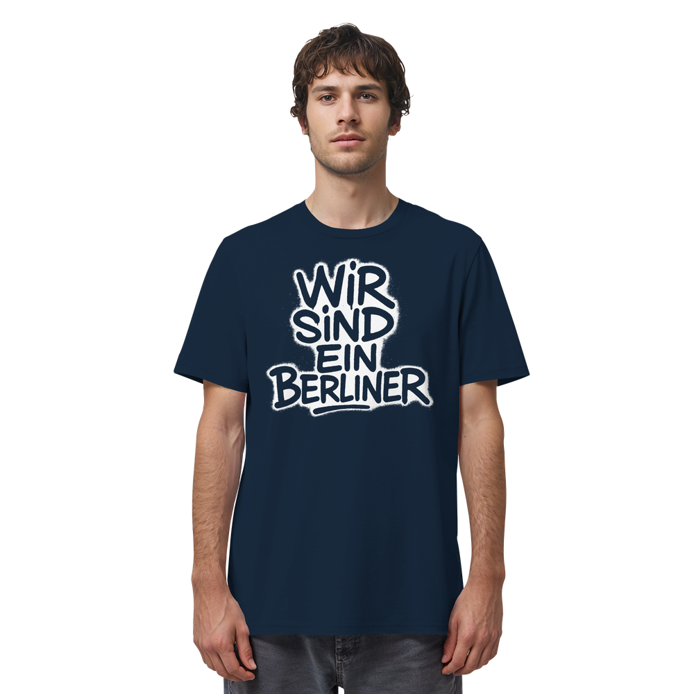 Wir sind ein Berliner - Organic Shirt – Bild 20
