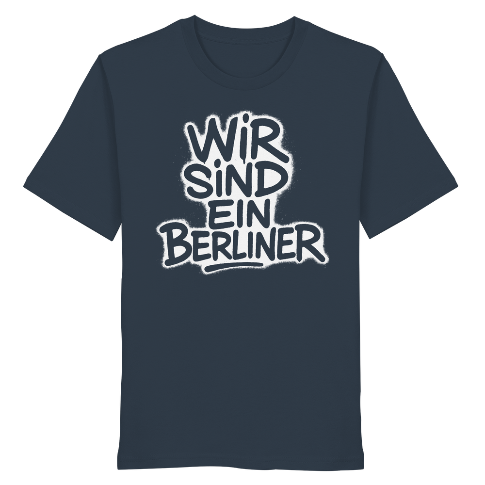 Wir sind ein Berliner - Organic Shirt – Bild 26