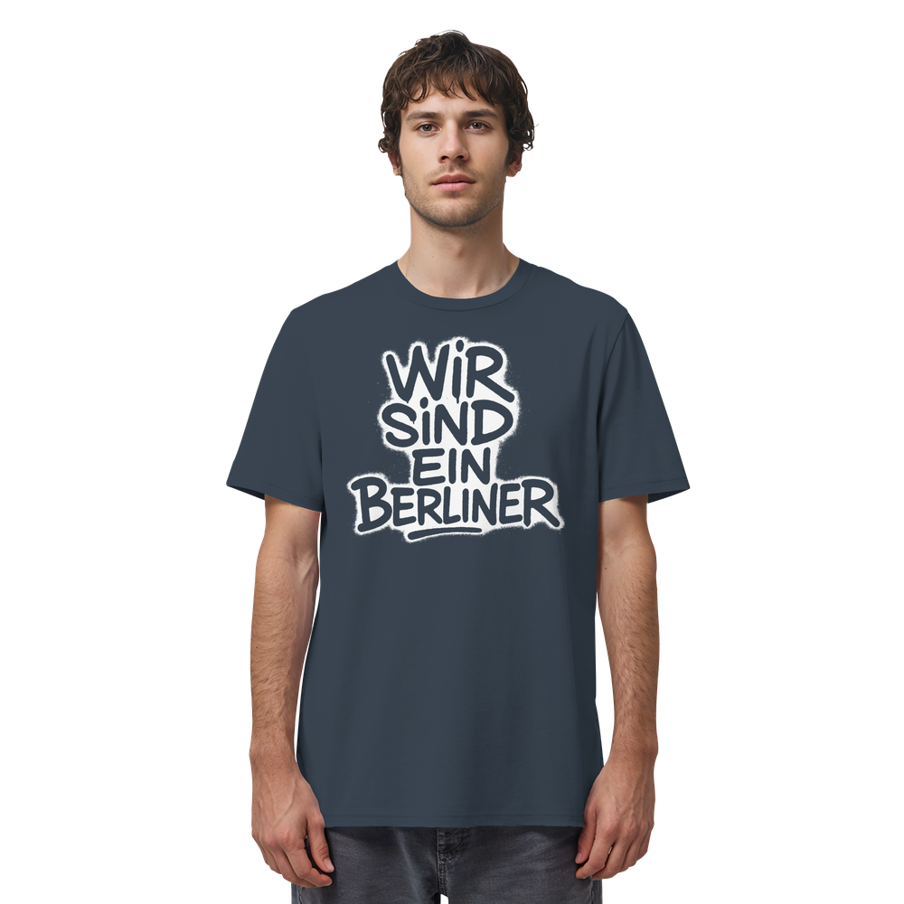 Wir sind ein Berliner - Organic Shirt – Bild 28