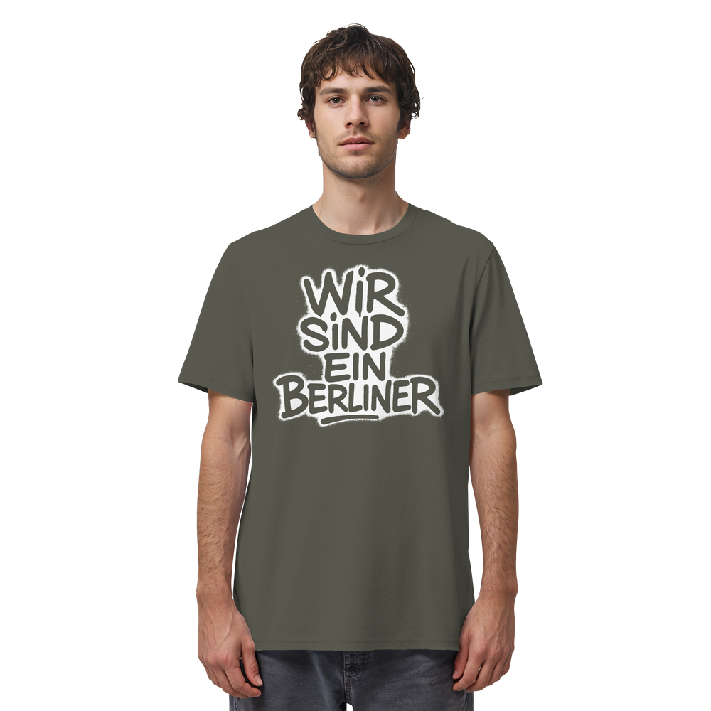 Wir sind ein Berliner - Organic Shirt – Bild 31