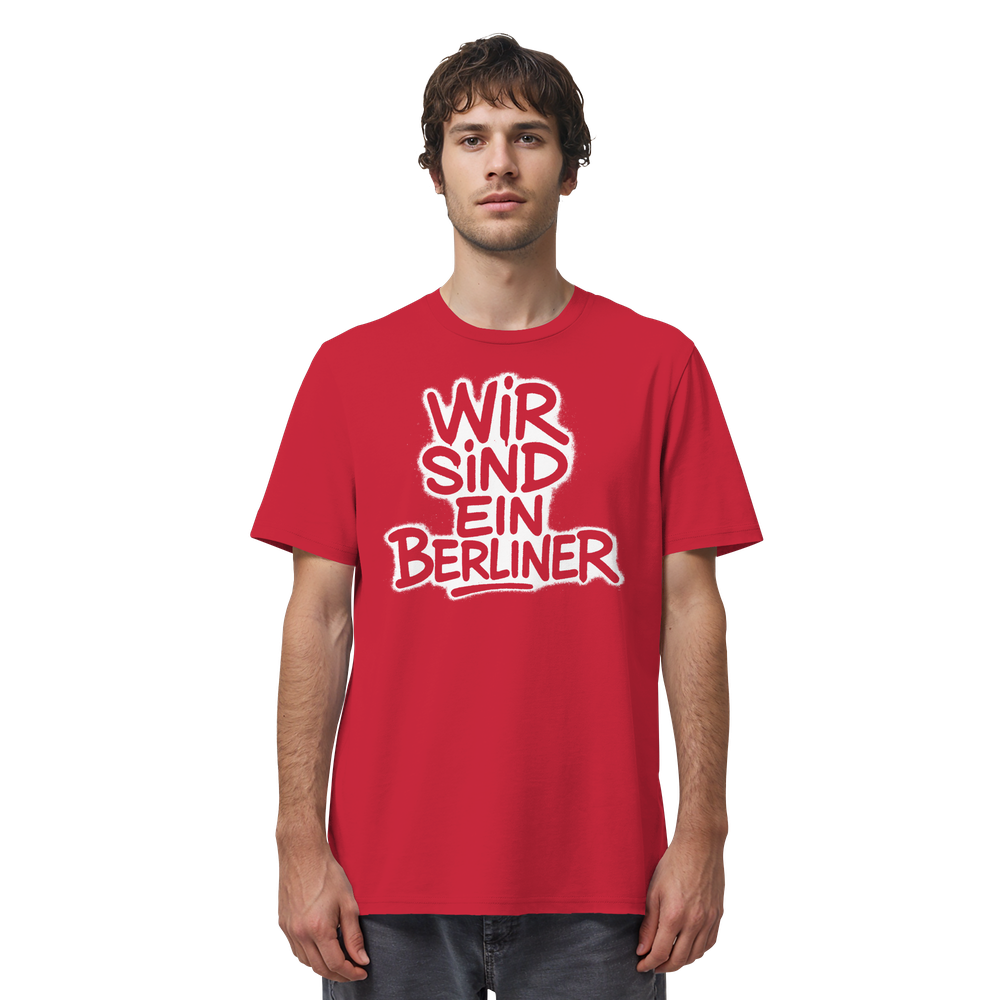 Wir sind ein Berliner - Organic Shirt – Bild 38