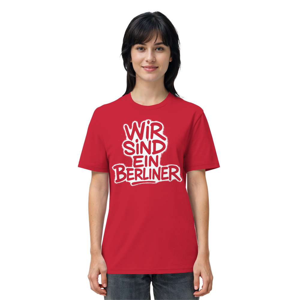 Wir sind ein Berliner - Organic Shirt – Bild 37