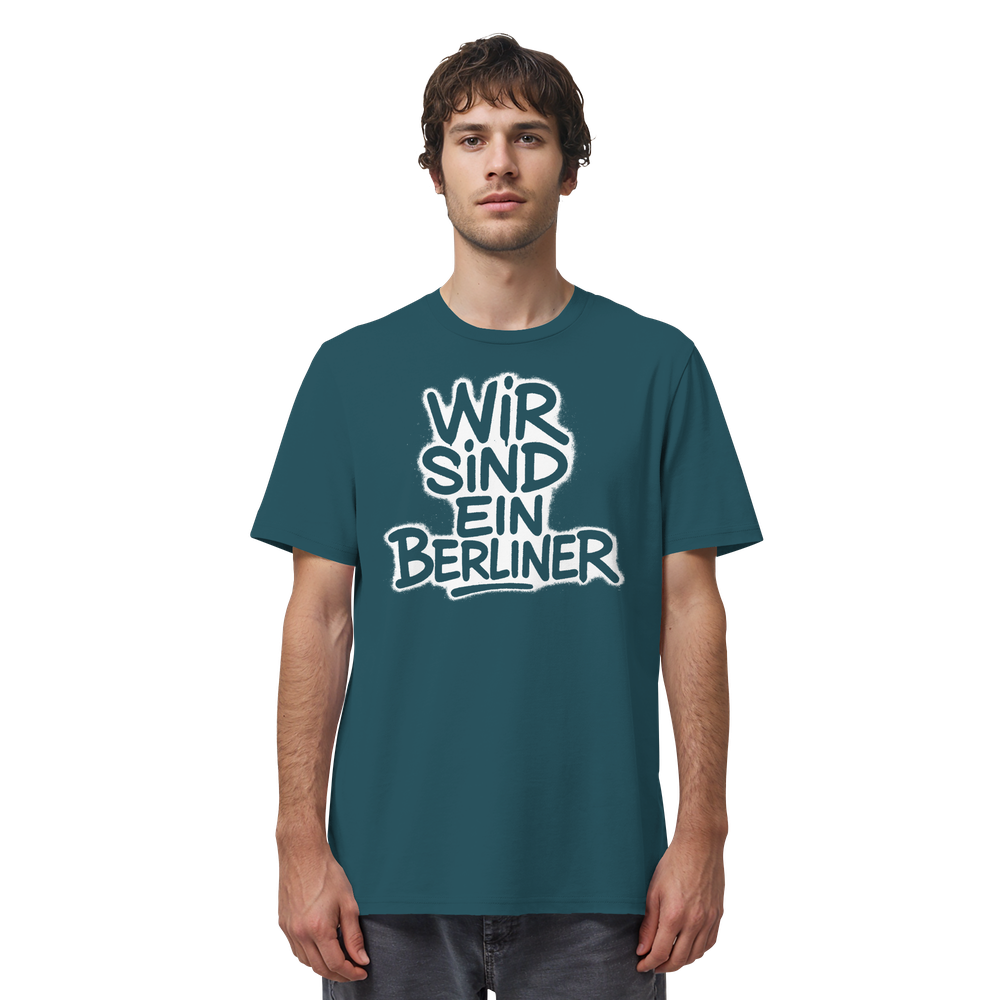 Wir sind ein Berliner - Organic Shirt – Bild 46