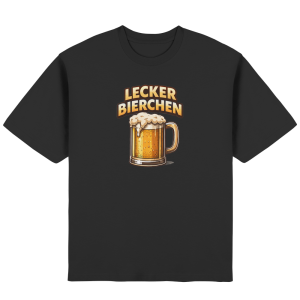 Lecker Bierchen - Streetwear Oversized T-Shirt