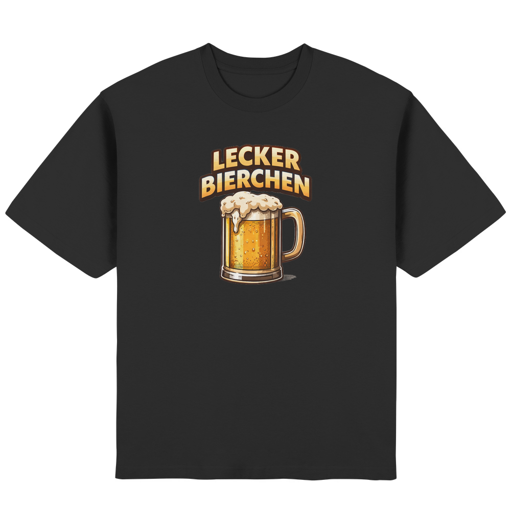 Lecker Bierchen - Streetwear Oversized T-Shirt