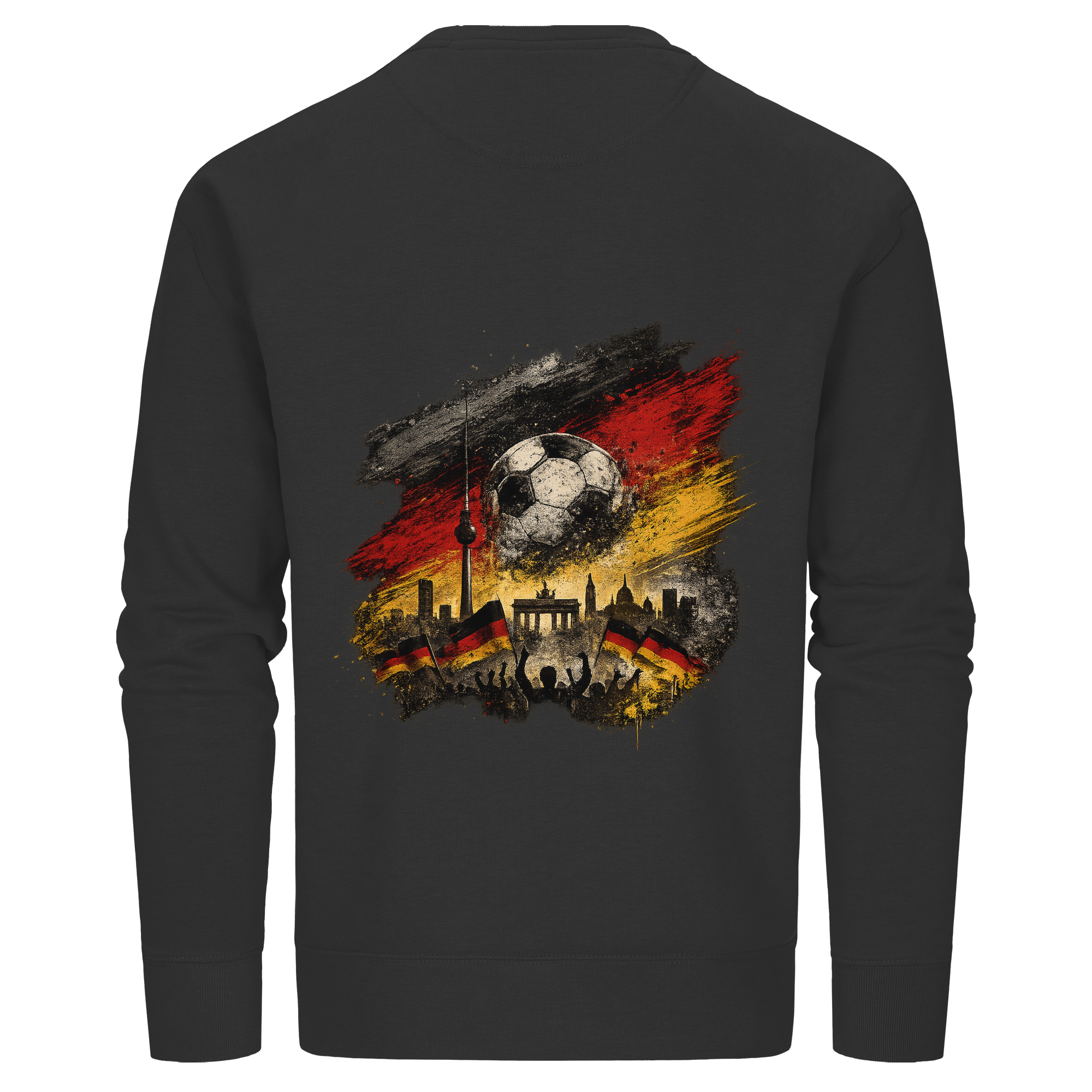 Deutschland - Organic Basic Unisex Sweatshirt – Bild 2