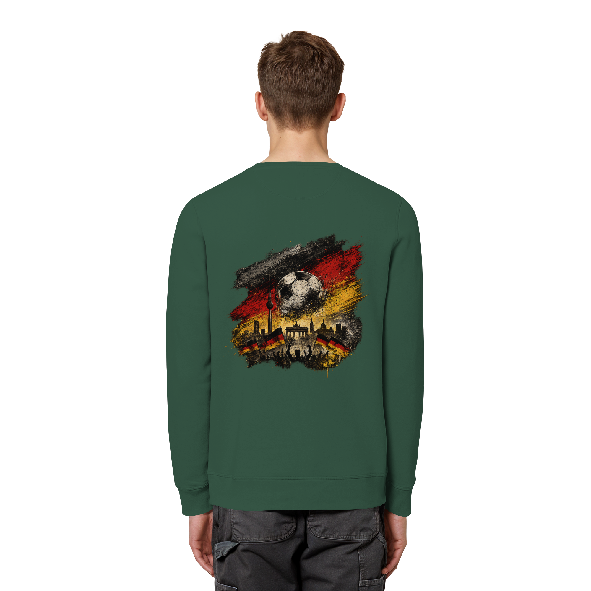 Deutschland - Organic Basic Unisex Sweatshirt – Bild 7