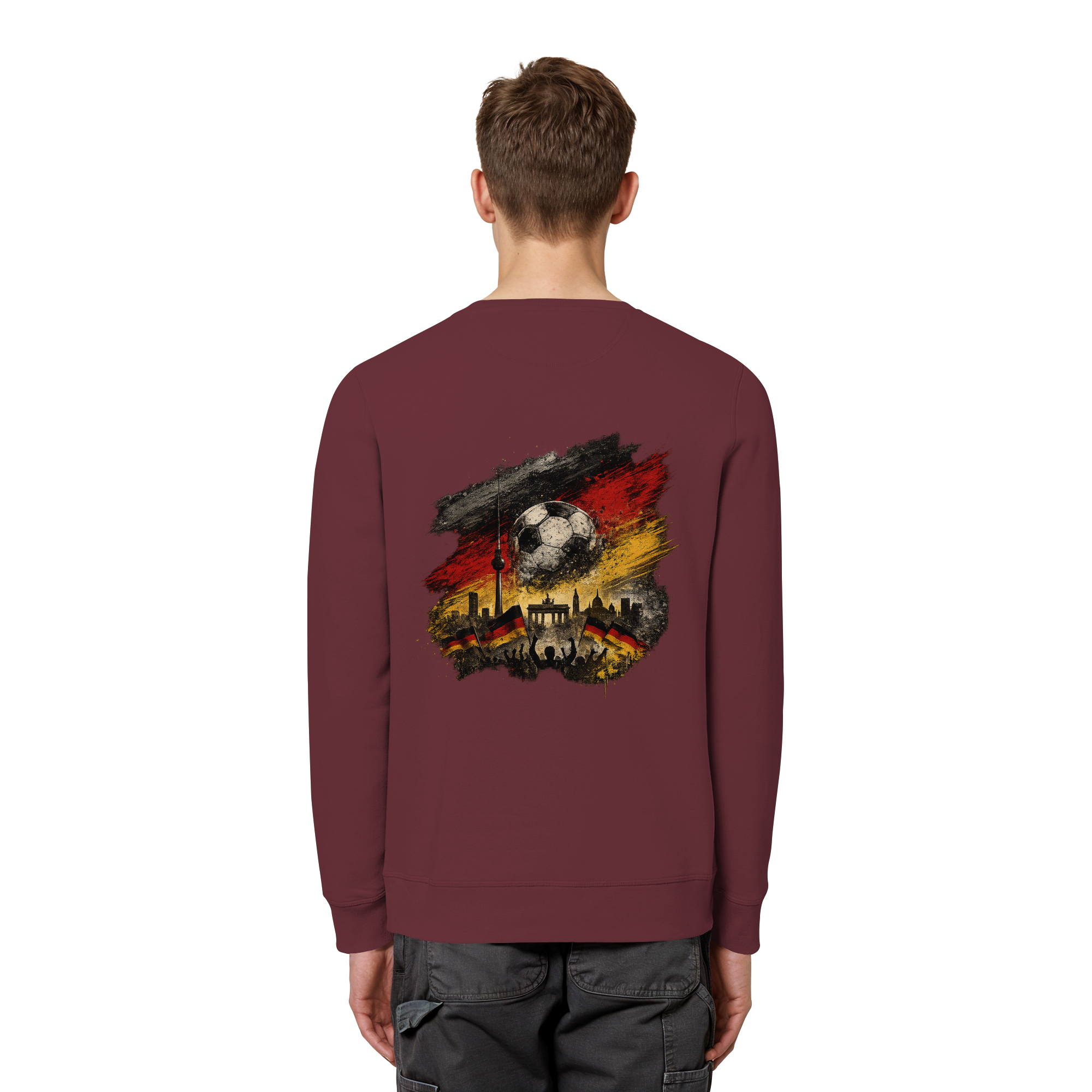 Deutschland - Organic Basic Unisex Sweatshirt – Bild 11