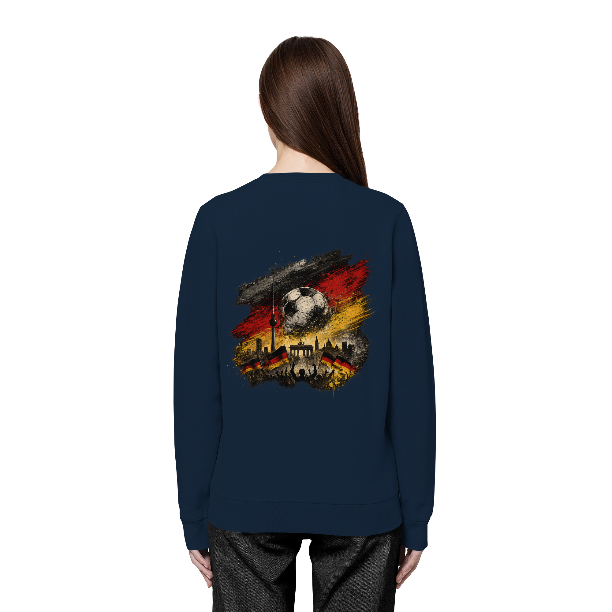Deutschland - Organic Basic Unisex Sweatshirt – Bild 13