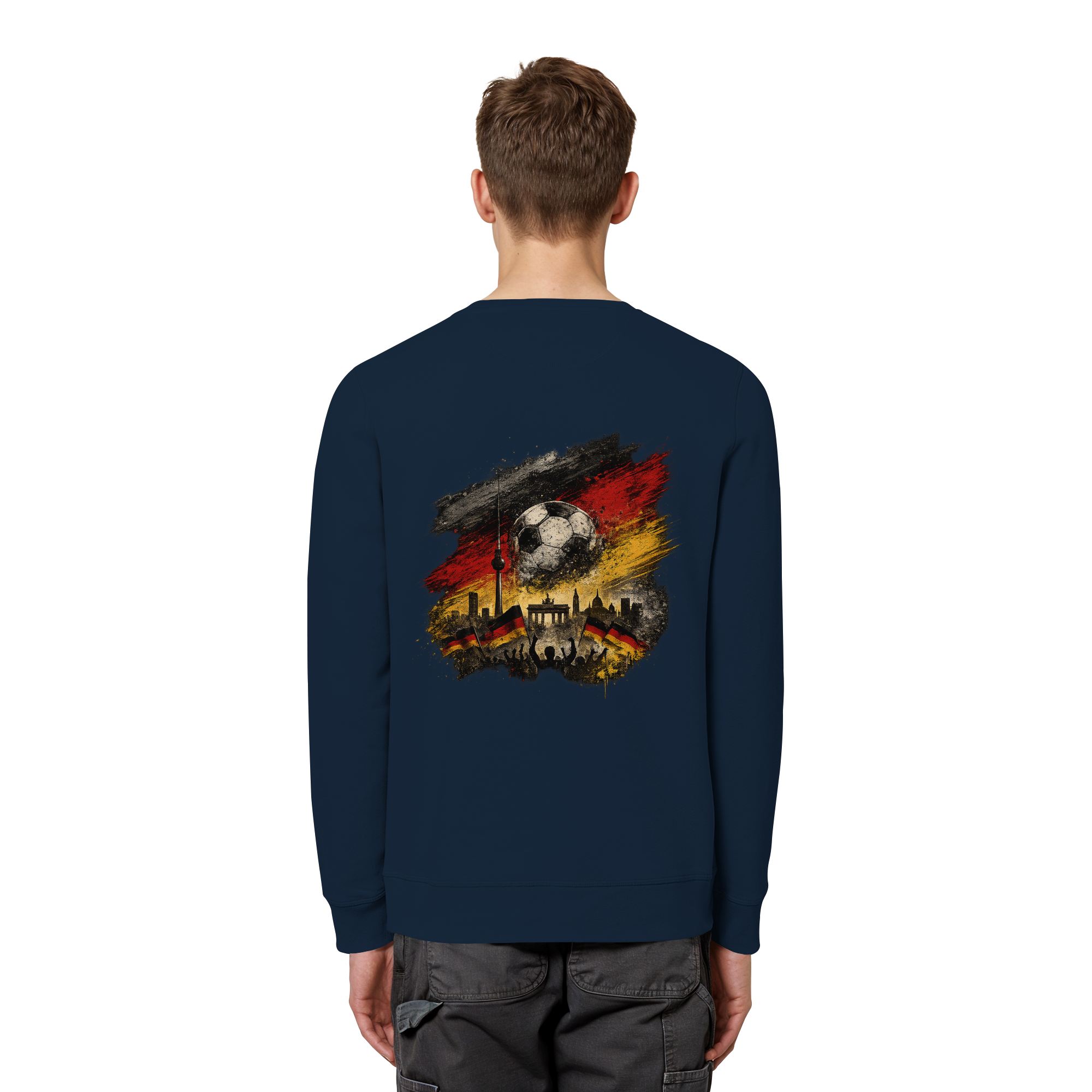 Deutschland - Organic Basic Unisex Sweatshirt – Bild 14