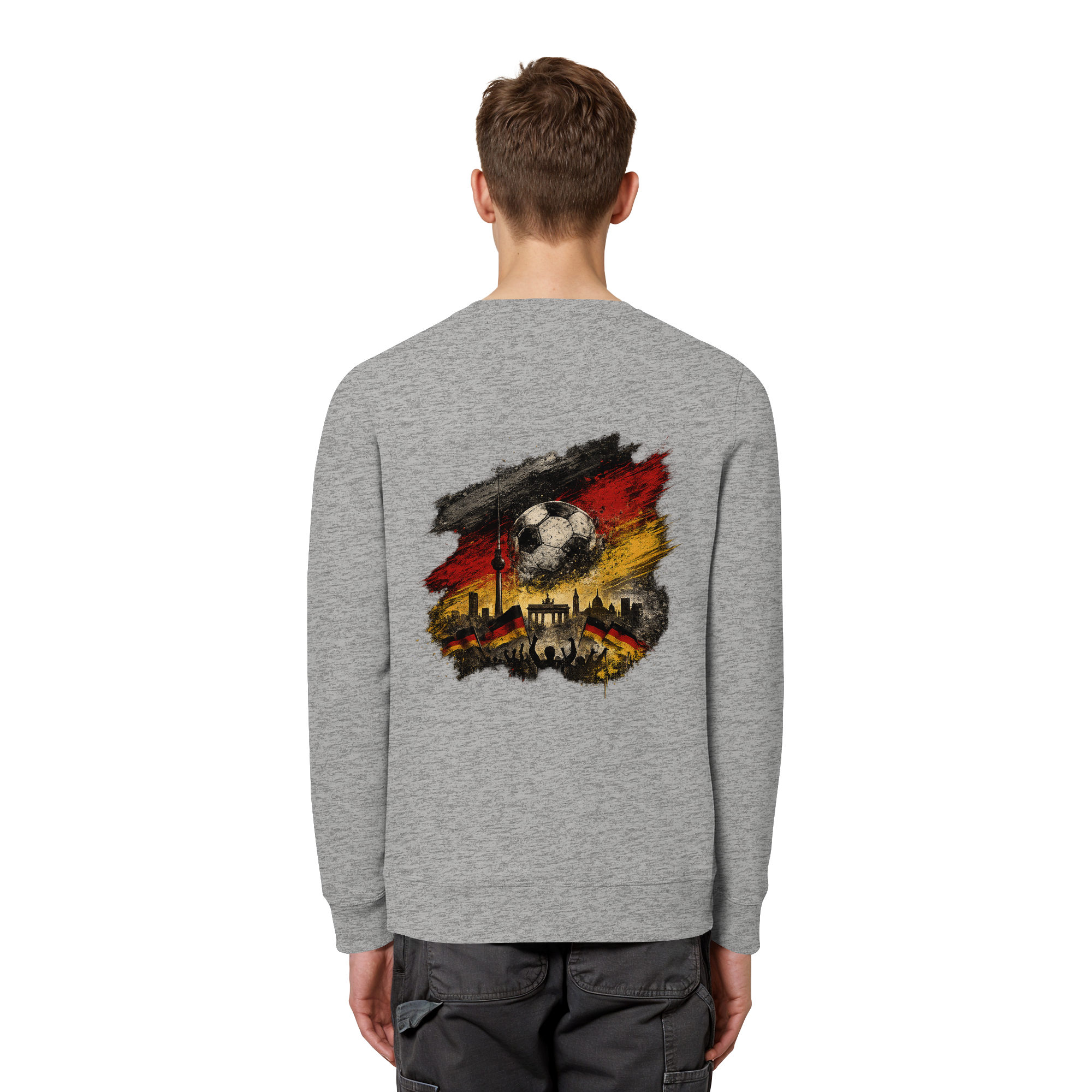 Deutschland - Organic Basic Unisex Sweatshirt – Bild 17