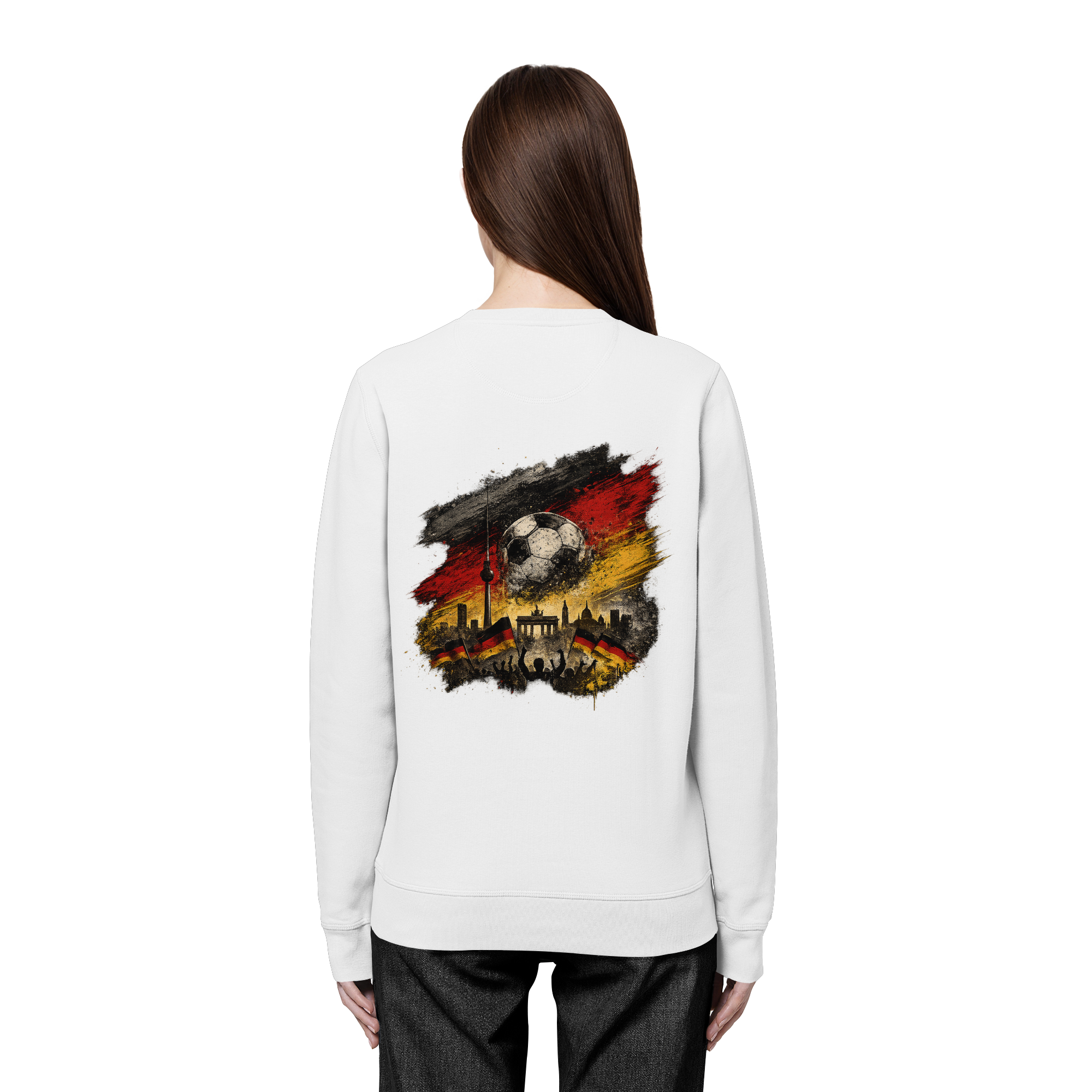Deutschland - Organic Basic Unisex Sweatshirt – Bild 30