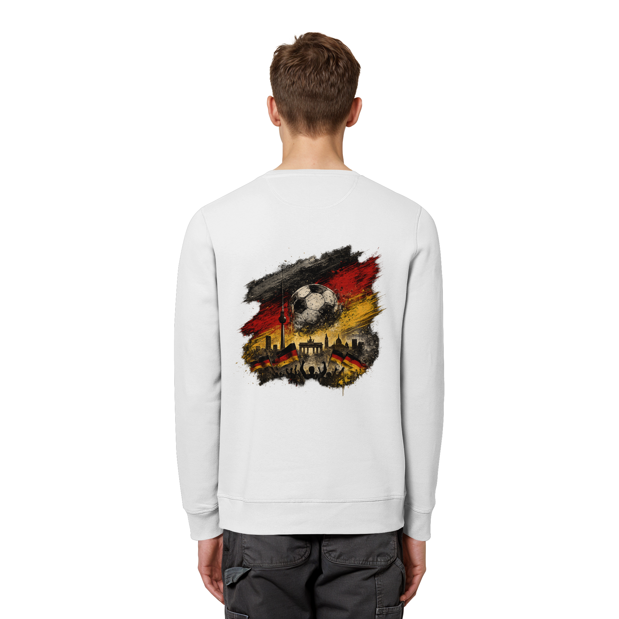 Deutschland - Organic Basic Unisex Sweatshirt – Bild 29