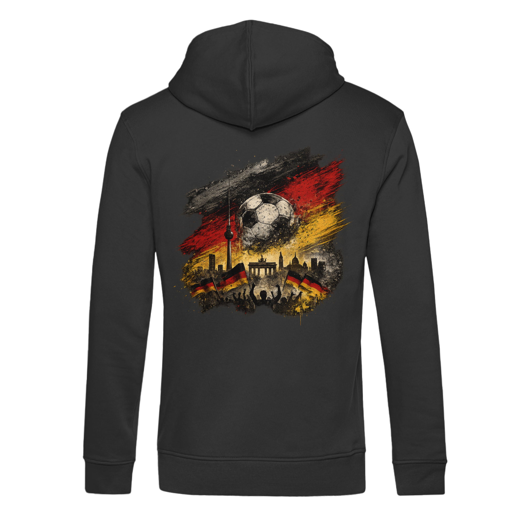Deutschland - Organic Hoodie B&C – Bild 2