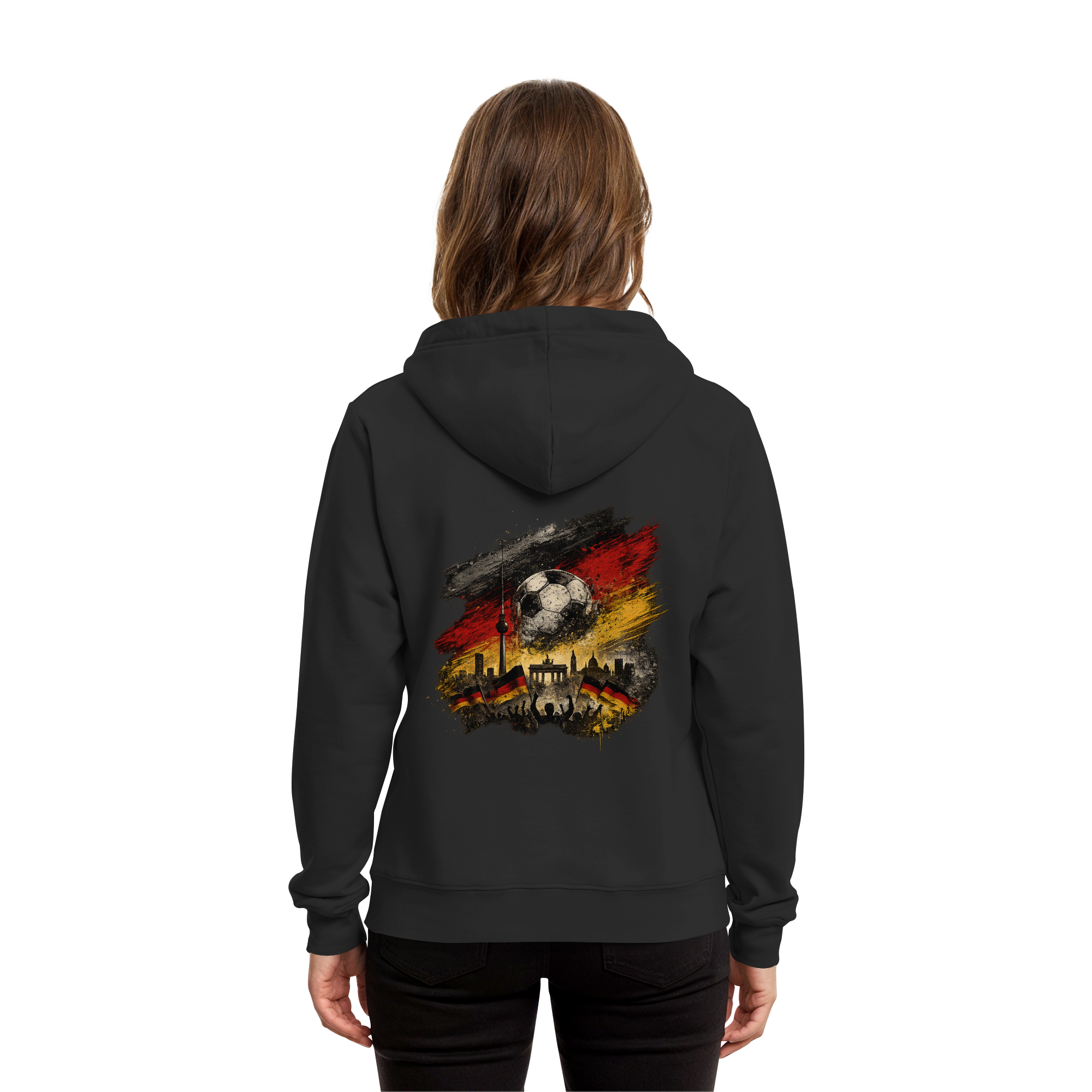 Deutschland - Organic Hoodie B&C – Bild 3