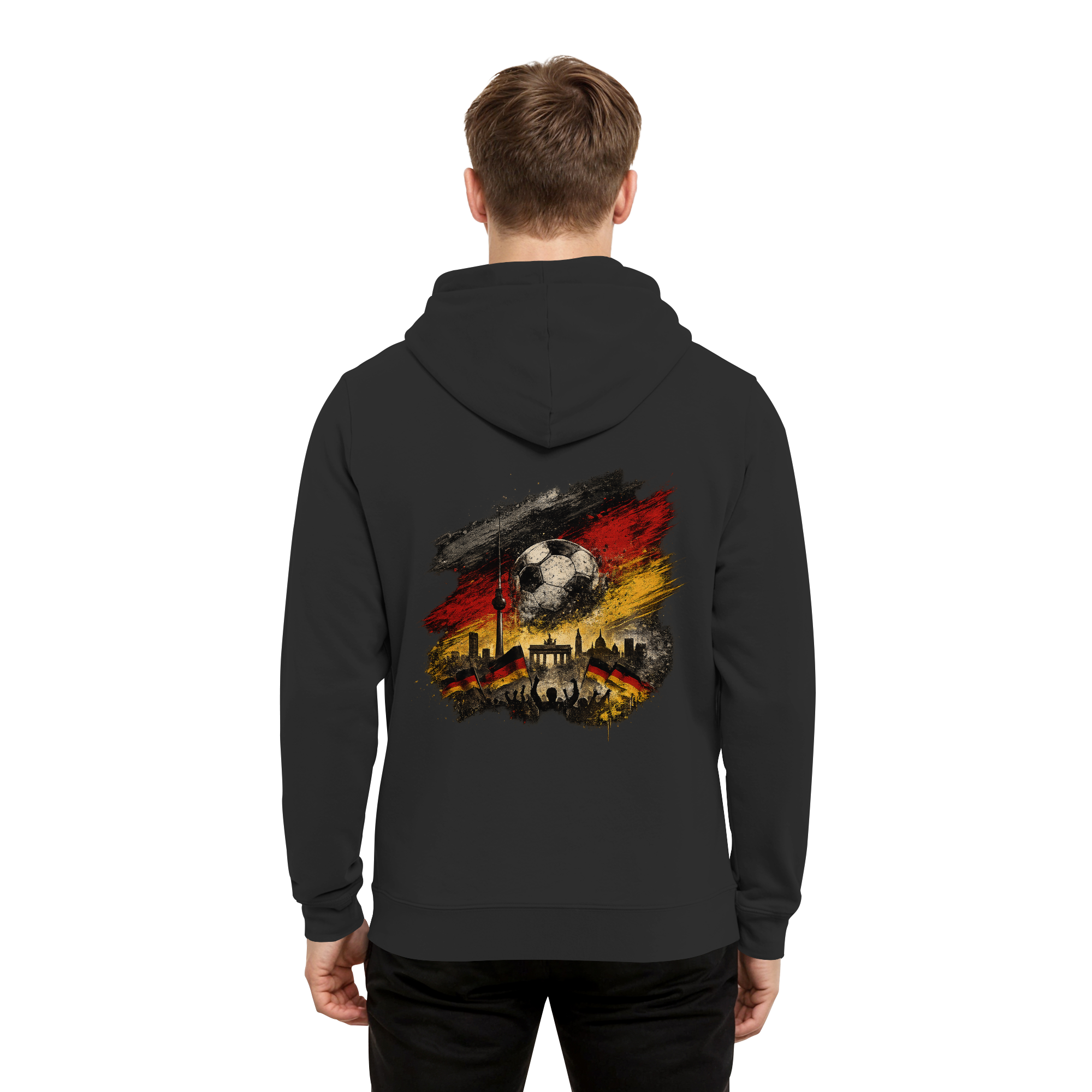 Deutschland - Organic Hoodie B&C – Bild 4