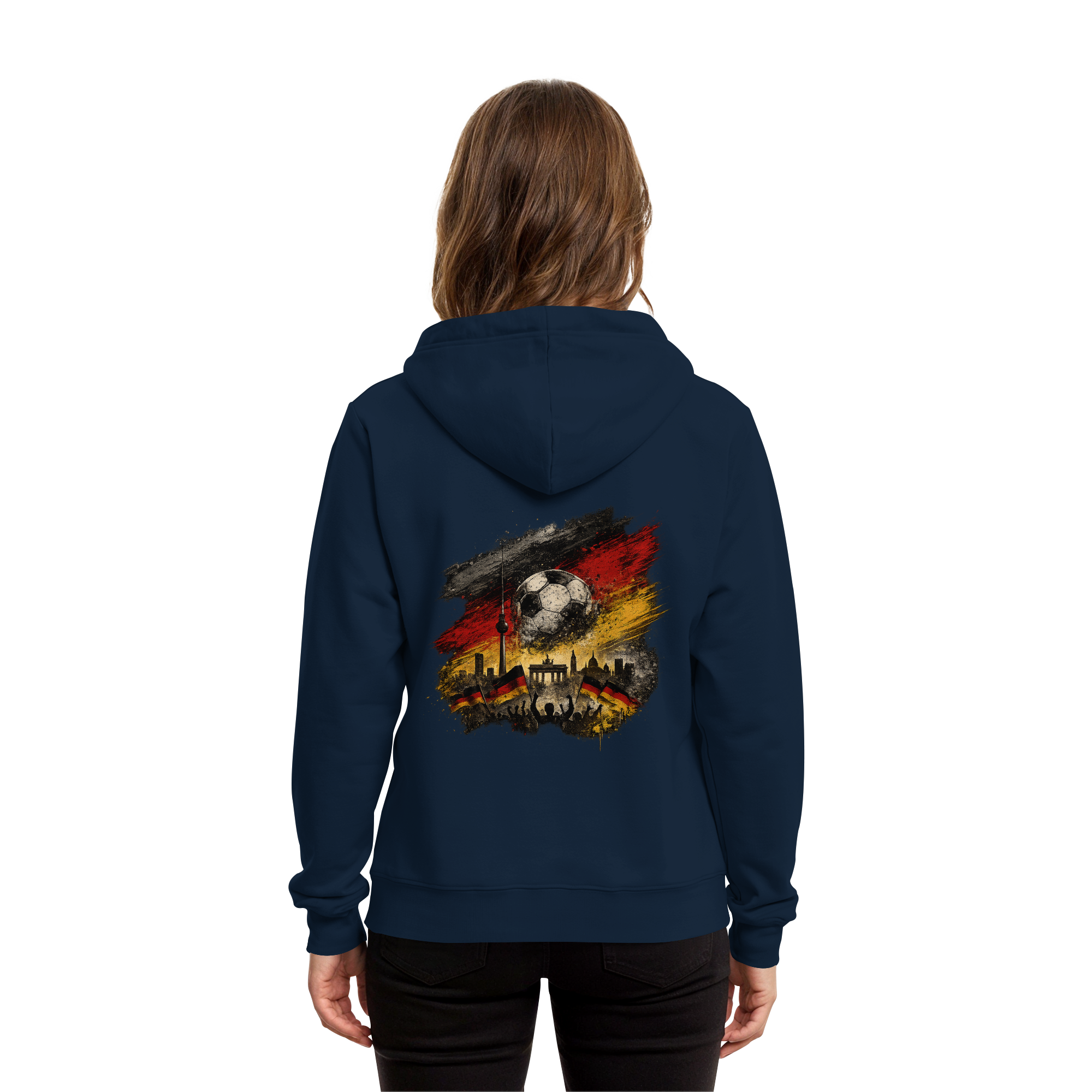 Deutschland - Organic Hoodie B&C – Bild 7