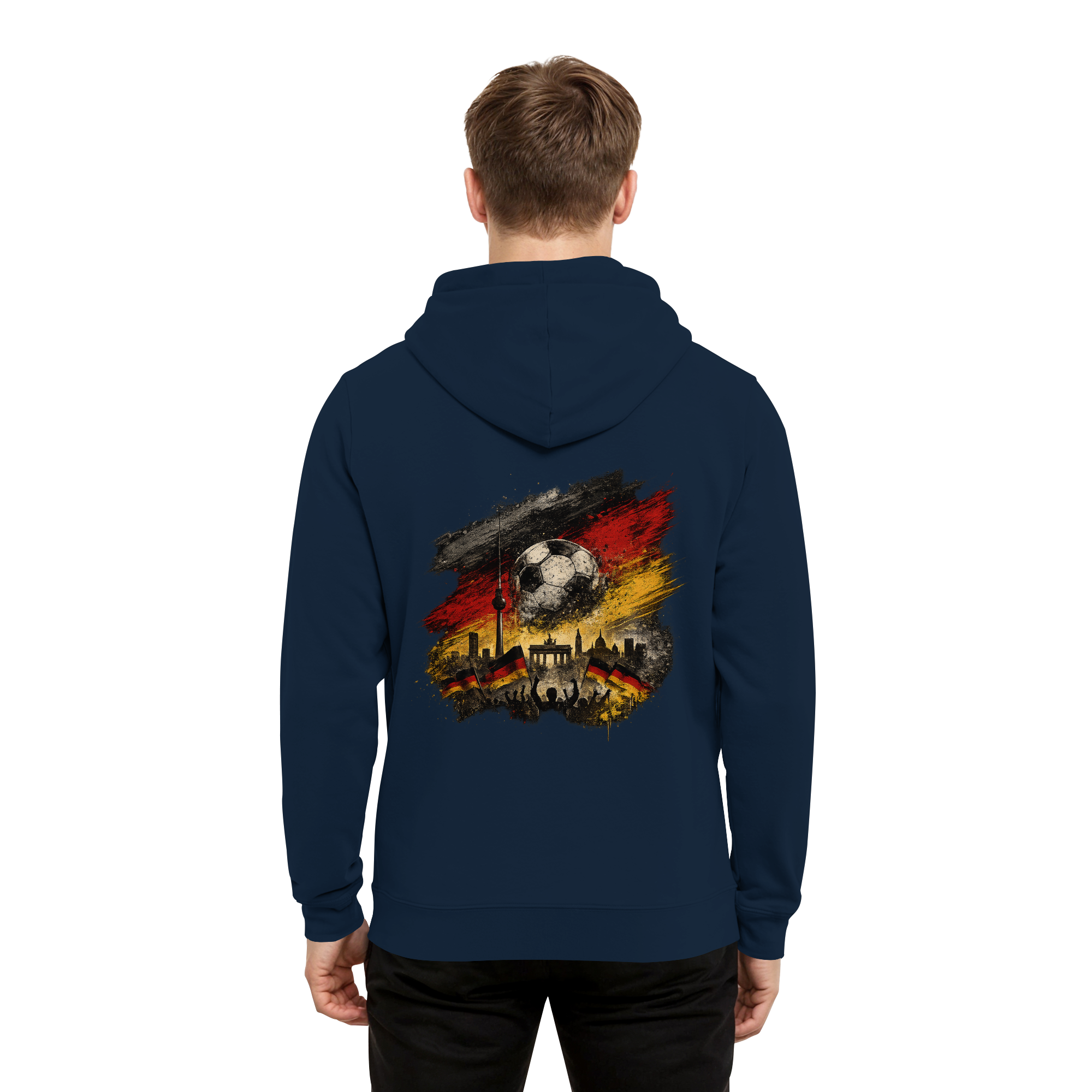 Deutschland - Organic Hoodie B&C – Bild 8