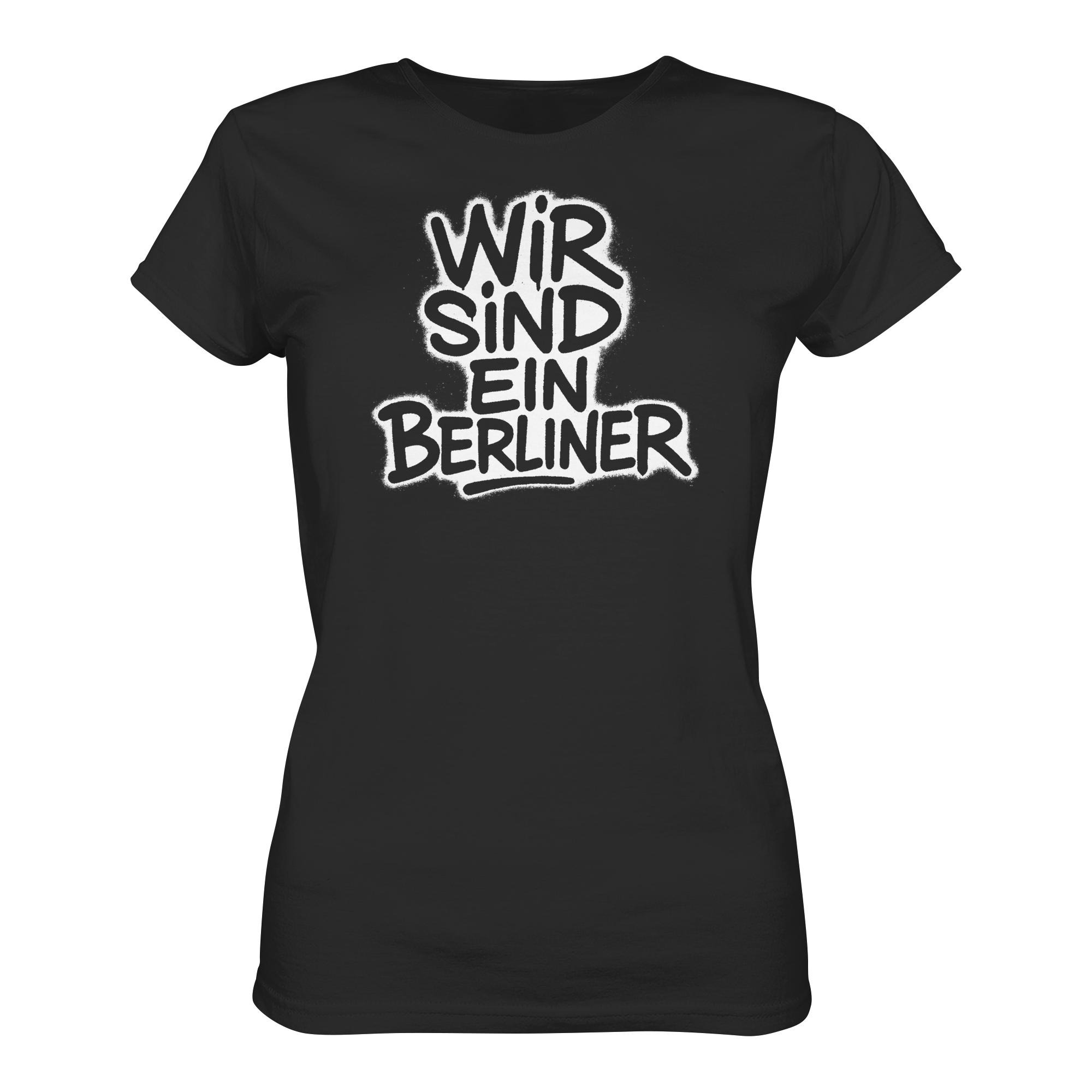 Wir sind ein Berliner - Ladies Premium Shirt – Bild 2