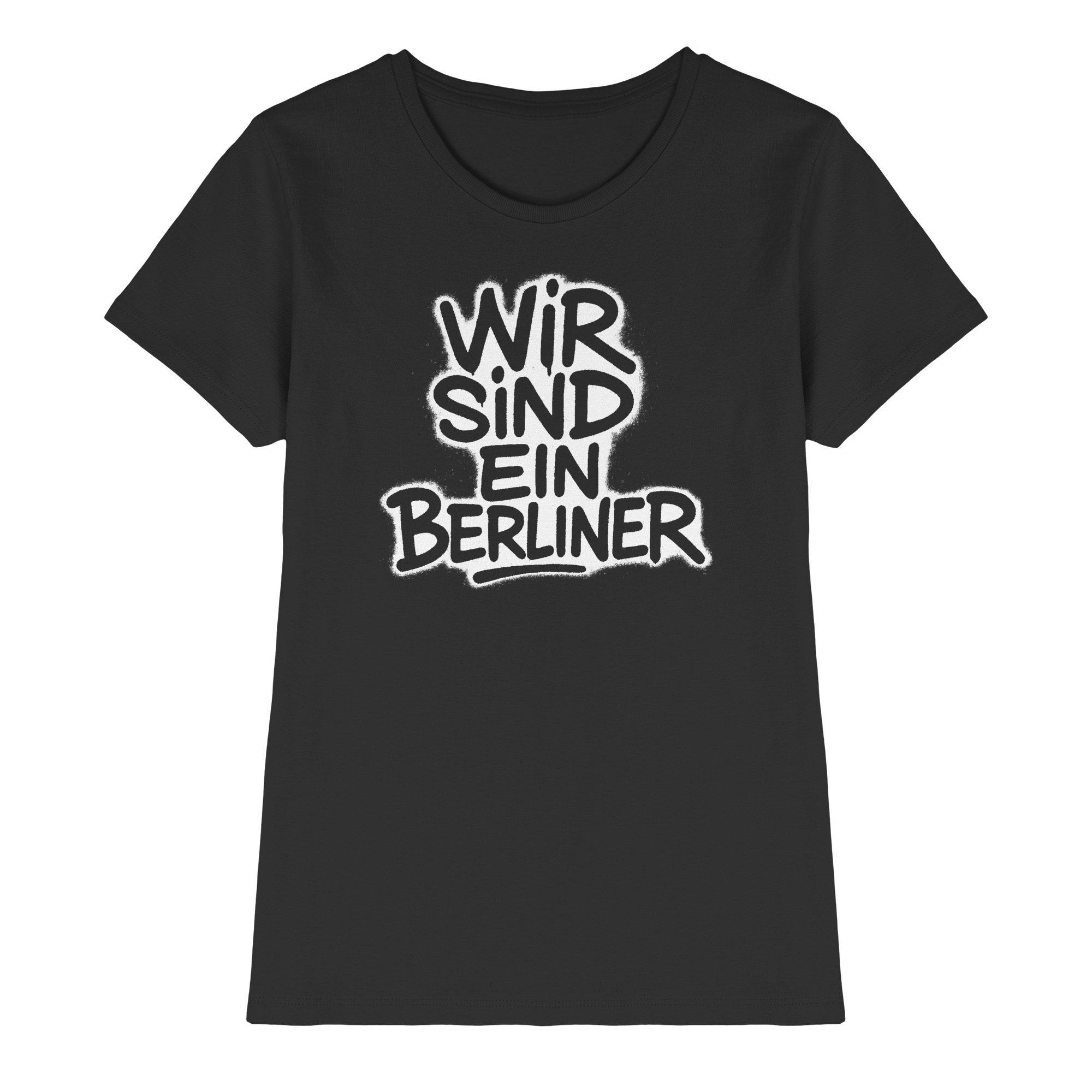 Wir sind ein Berliner - Ladies Premium Shirt