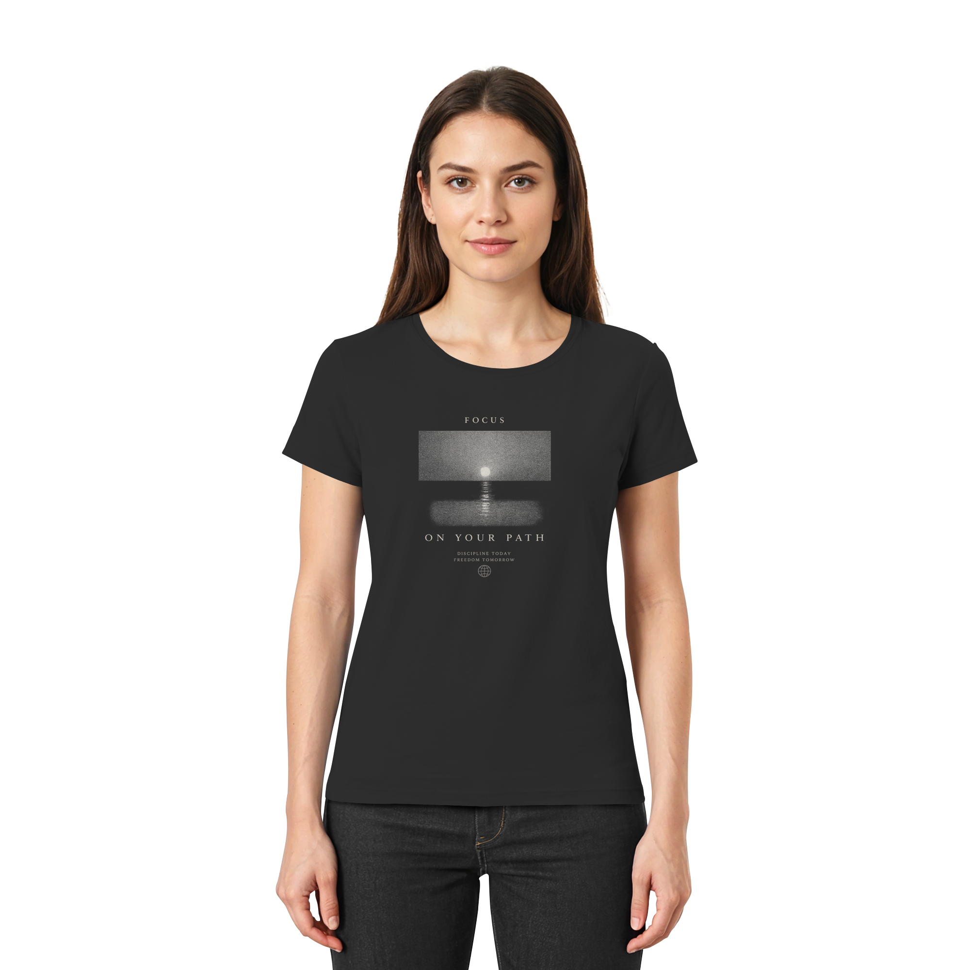 Focus on your Path - Ladies Premium Shirt – Bild 3