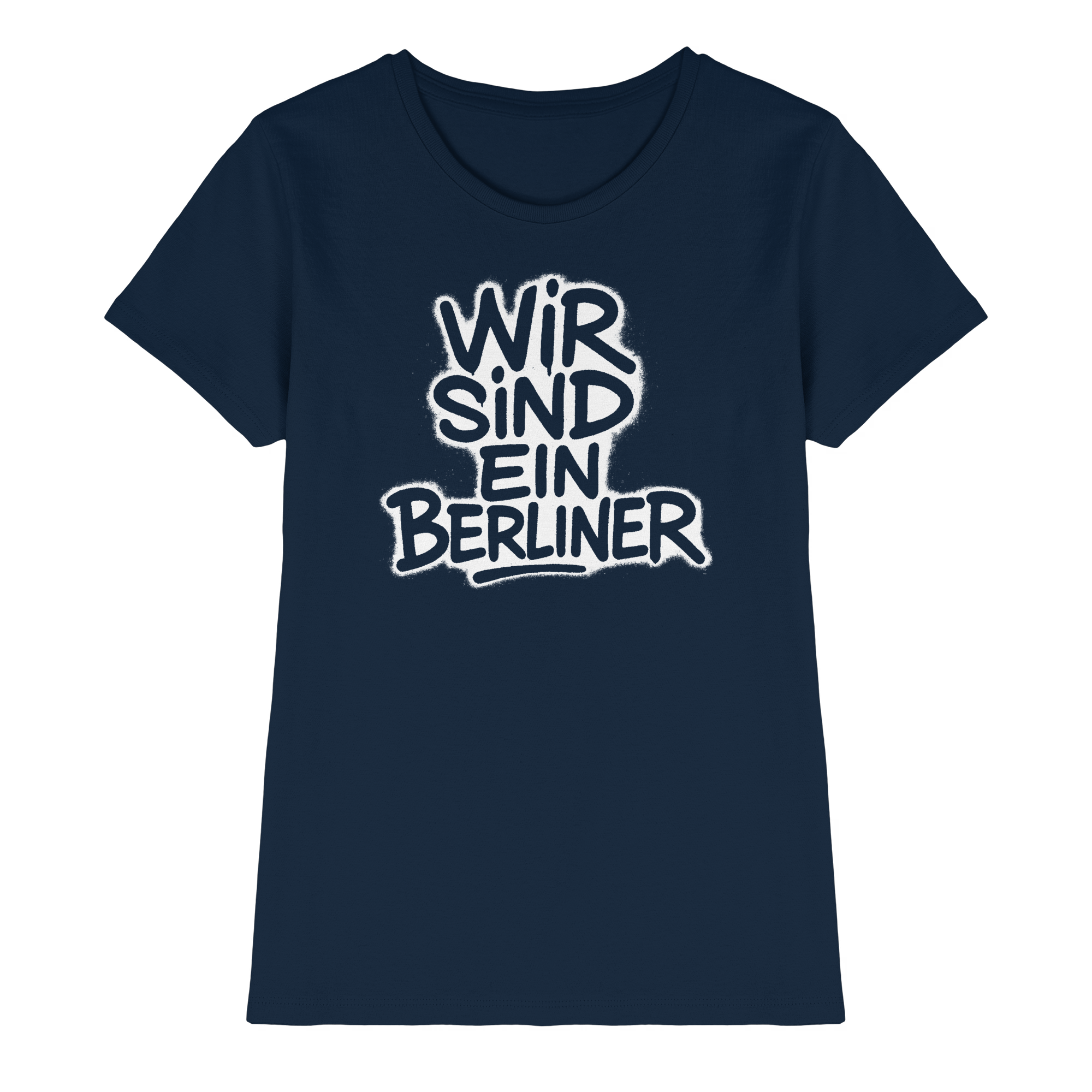 Wir sind ein Berliner - Ladies Premium Shirt – Bild 3